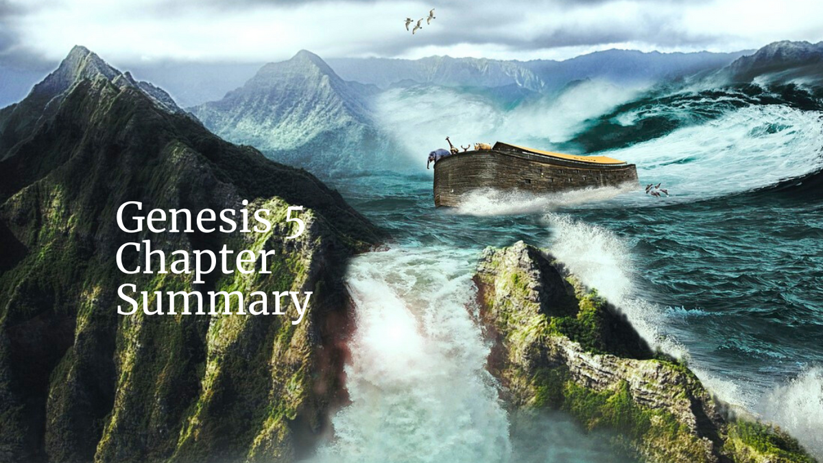 Genesis 5 Chapter Summary Adam's Family Tree Wisdom Begun