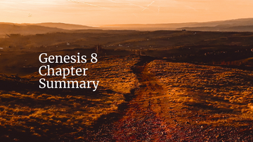 Genesis 8 Chapter Summary: God Begins to Dry Out the Earth