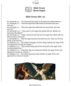 Exploring Angels in Scripture: 294 Verses to Reflect On