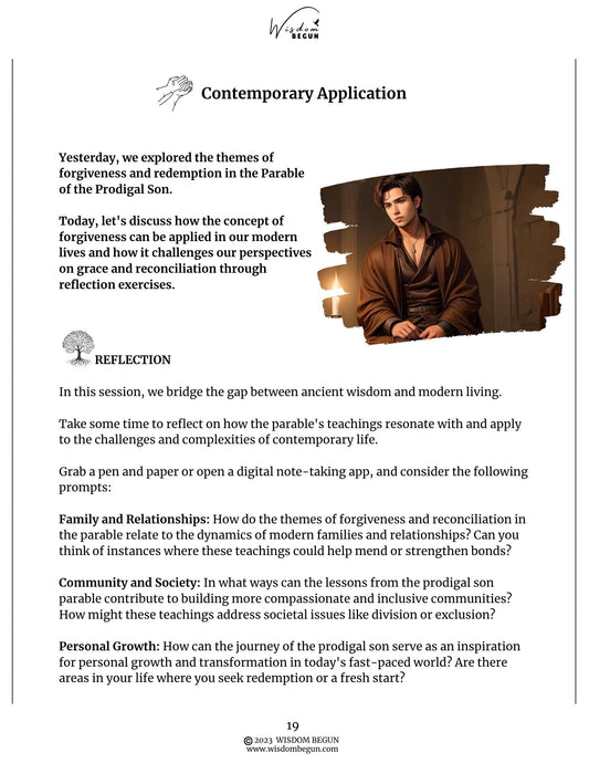 Parables of Jesus 7-Day Course: The Prodigal Son