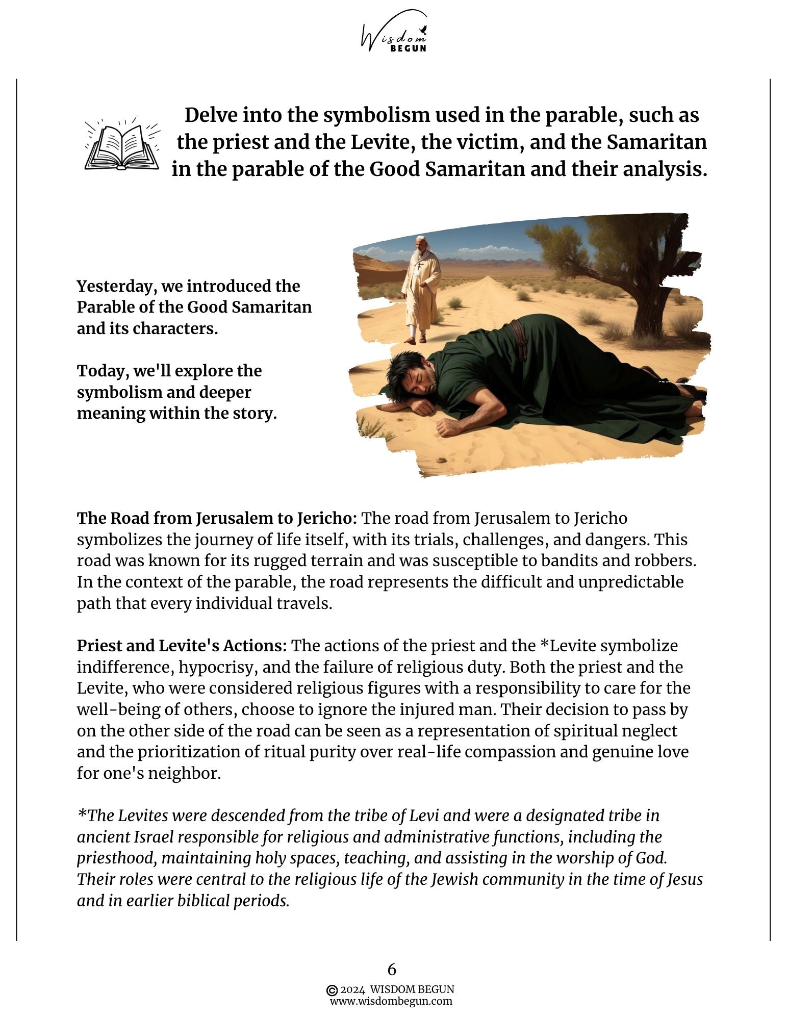 Parables of Jesus 7-Day Course: The Good Samaritan