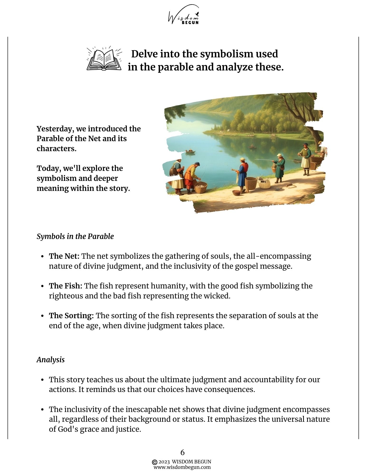 Parables of Jesus 7-Day Course: The Net