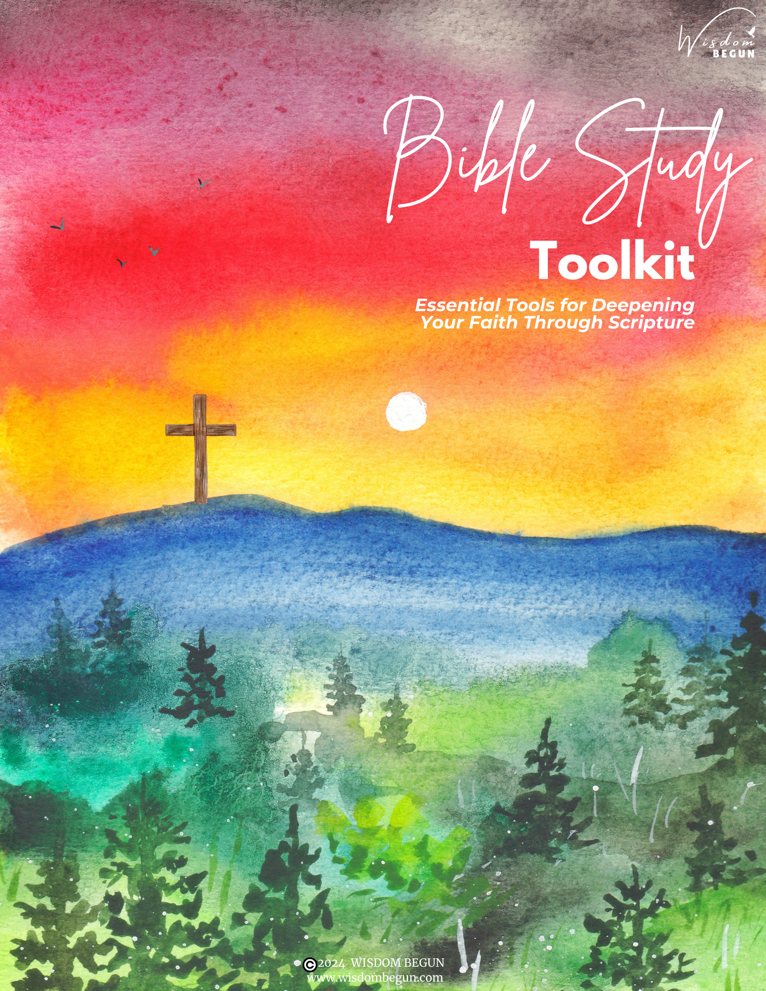 Bible Study Toolkit - Printable Bible Study Guide and Template - Bible Study Journal