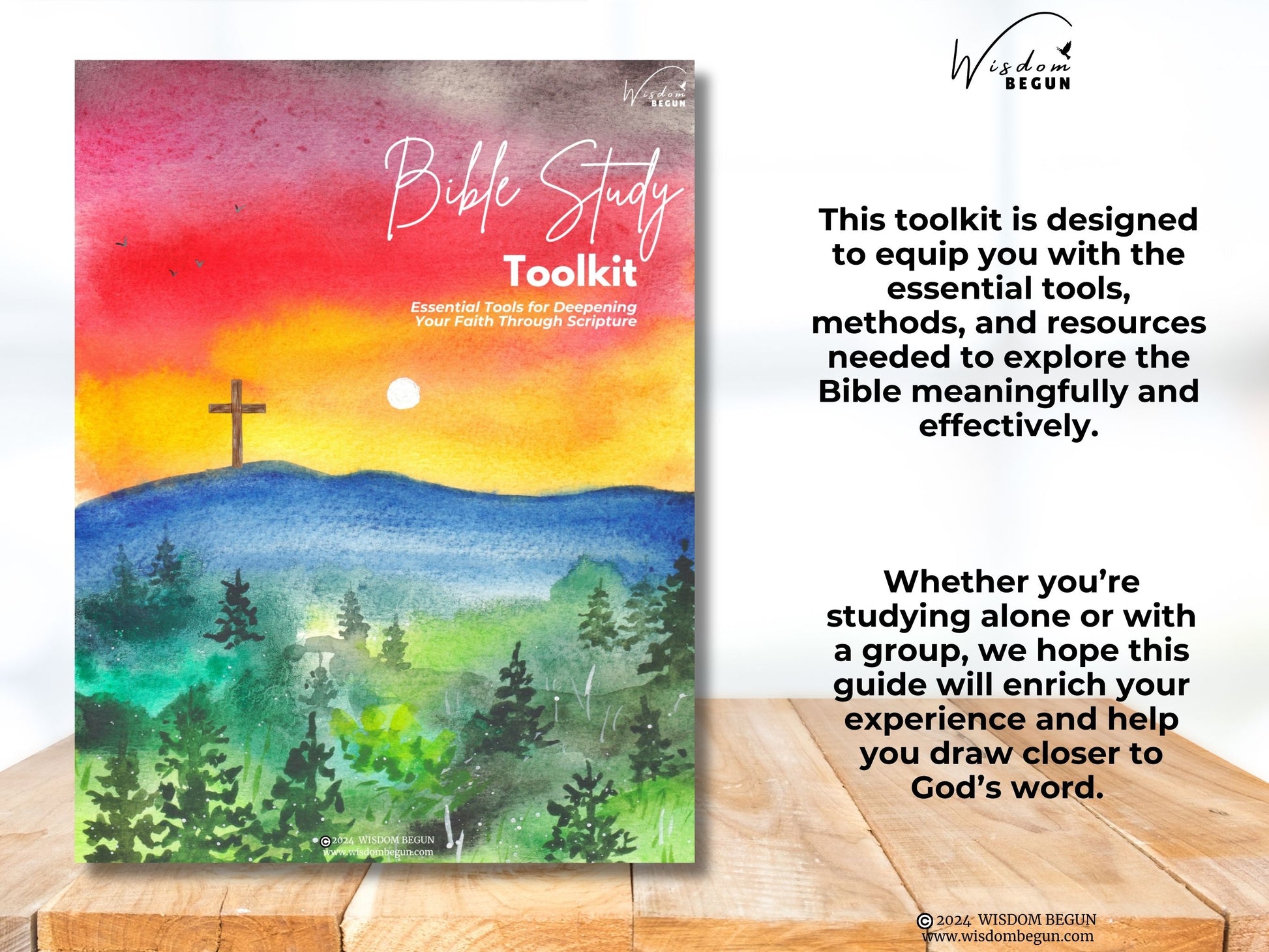 Bible Study Toolkit – The Ultimate Bible Study Journal, Planner & Guide