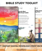 Bible Study Toolkit – The Ultimate Bible Study Journal, Planner & Guide