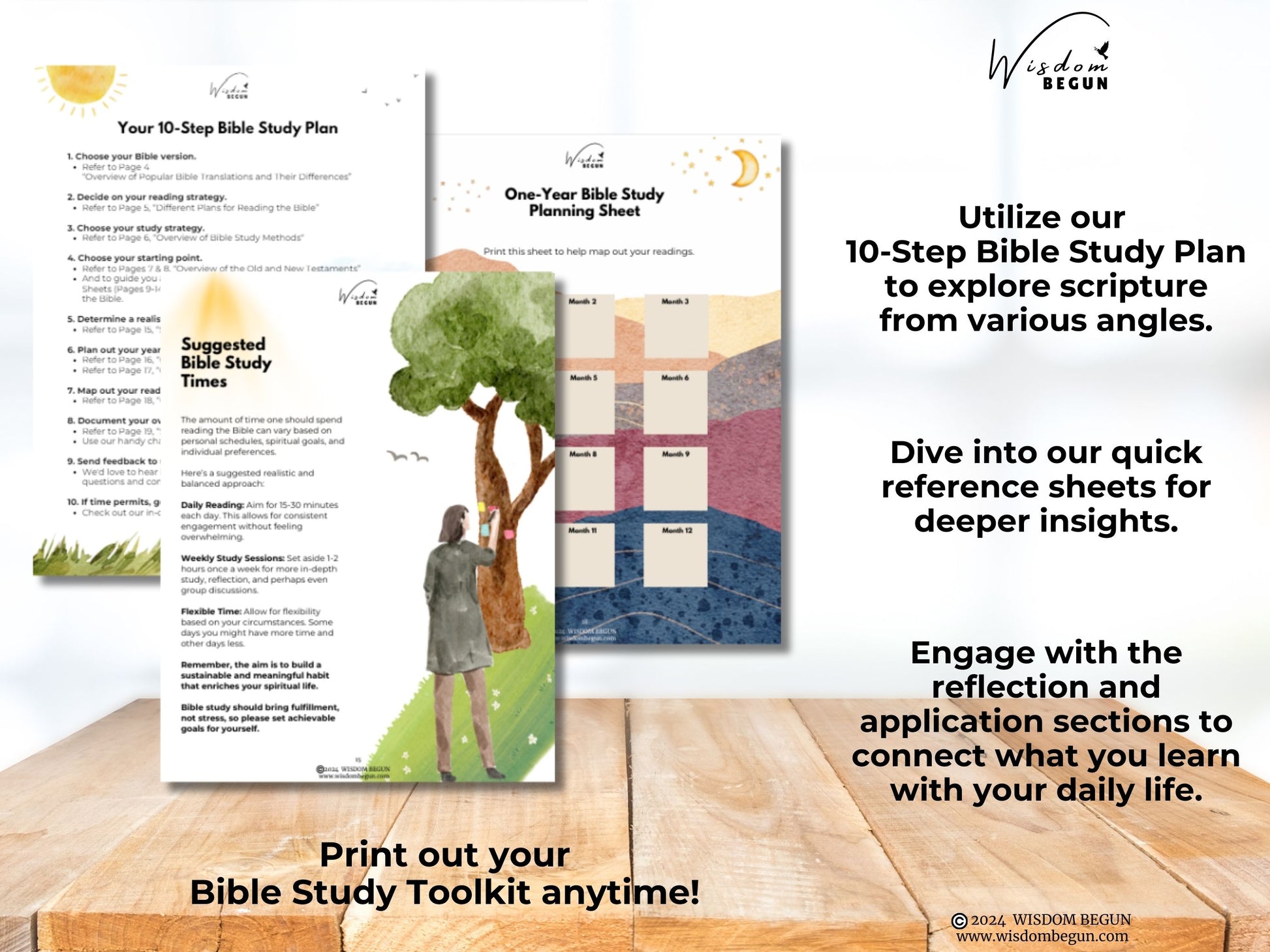Bible Study Toolkit – The Ultimate Bible Study Journal, Planner & Guide