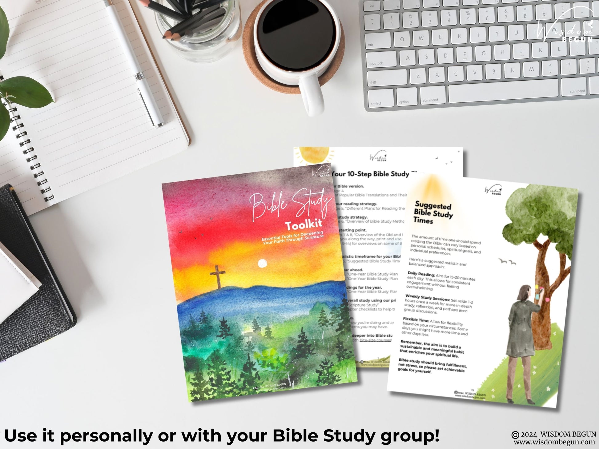 Bible Study Toolkit – The Ultimate Bible Study Journal, Planner & Guide