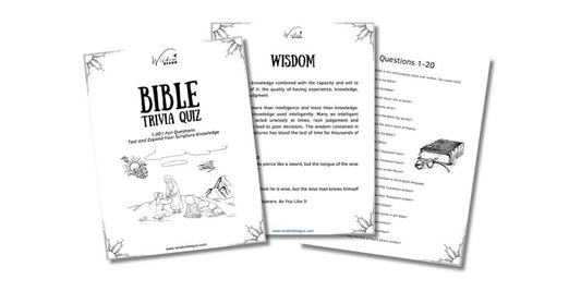 Bible Trivia Quiz eBook
