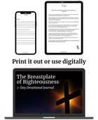 The Breastplate of Righteousness 7-Day Devotional Journal