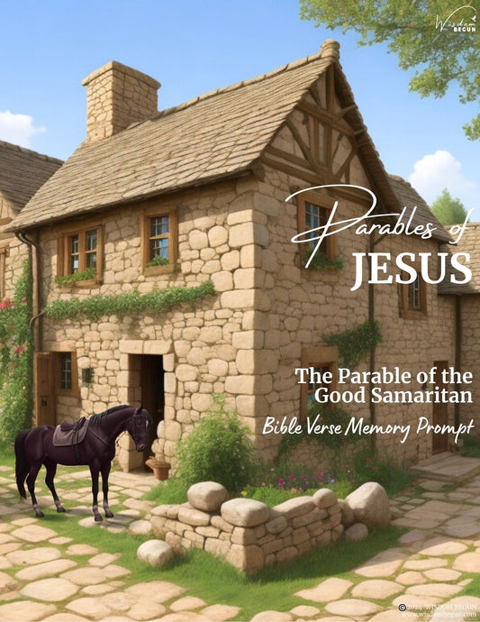 The Parable of the Good Samaritan – Bible Verse Memory Prompt