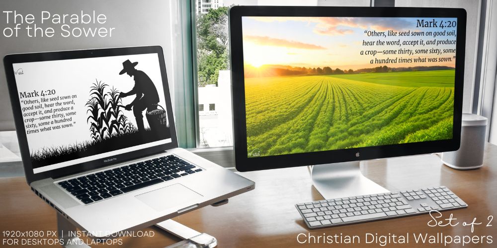 The Parable of the Sower - Christian Wallpaper Set