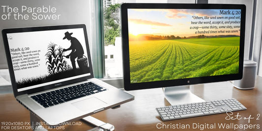 The Parable of the Sower - Christian Wallpaper Set