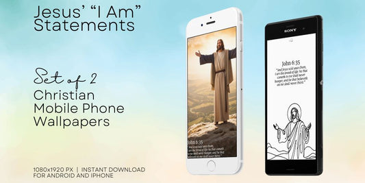 Jesus' "I Am Statements" - Christian Wallpaper Set