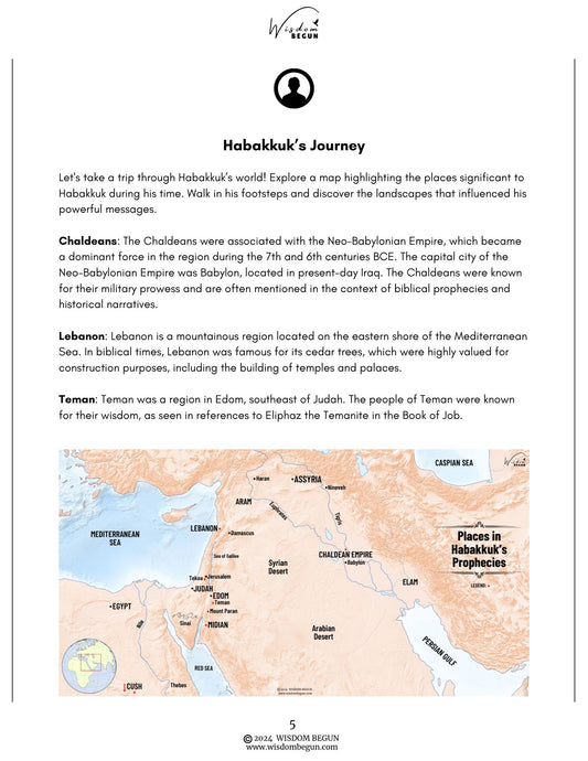 Prophets of the Bible 7-Day Course: Habakkuk