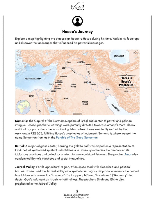 Prophets of the Bible 7-Day Course: Hosea