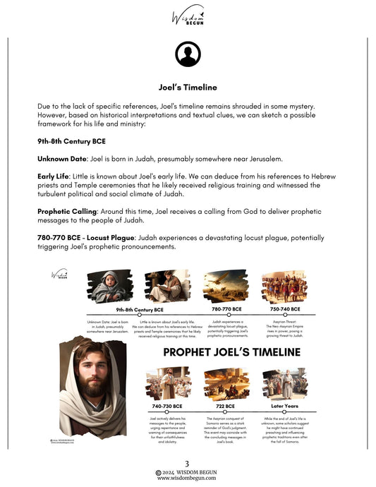 Prophets of the Bible 7-Day Course: Joel