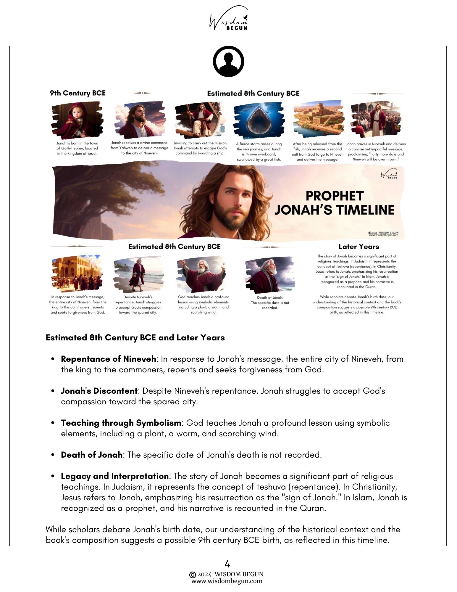 Prophets of the Bible 7-Day Course: Jonah