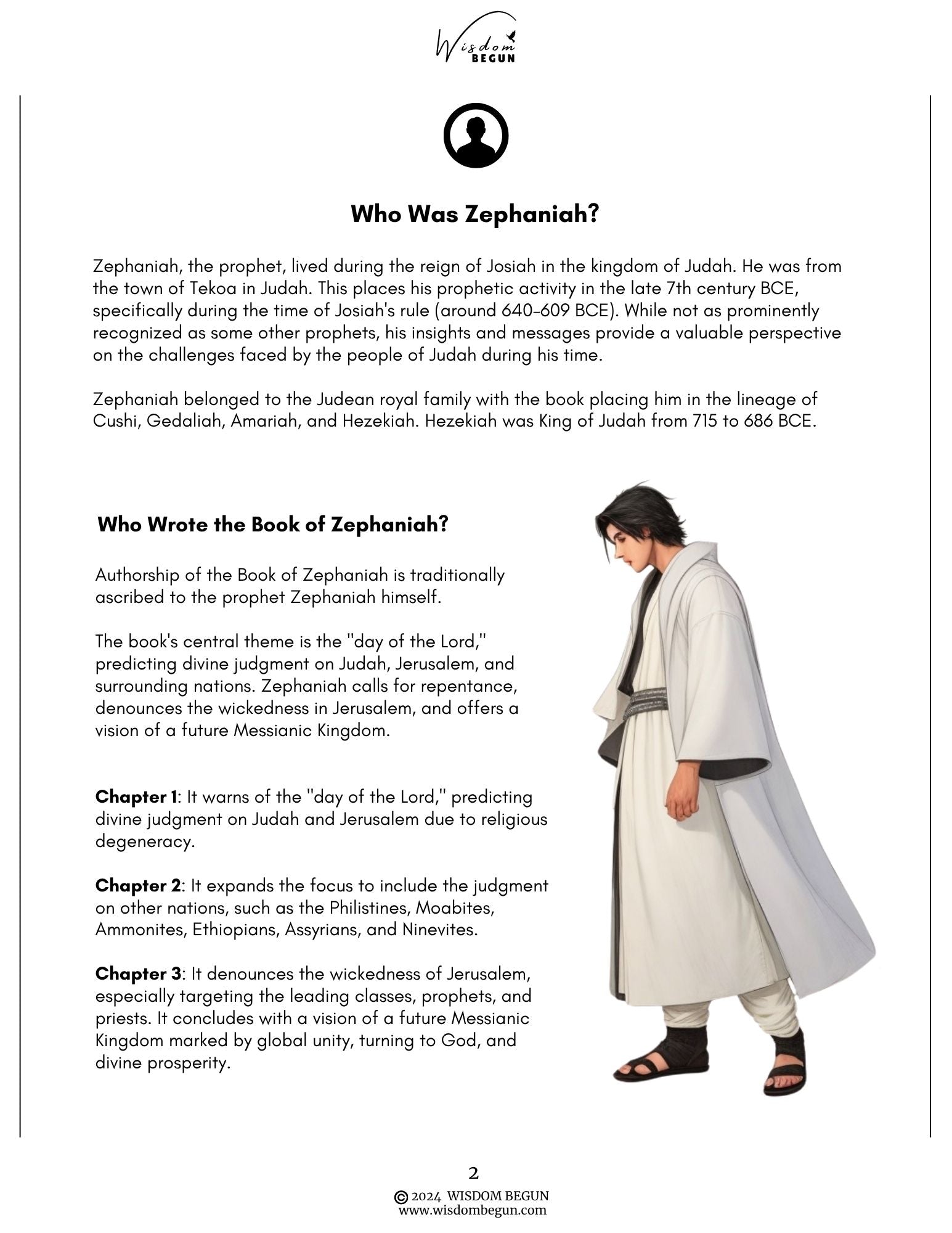 Prophets of the Bible 7-Day Course: Zephaniah