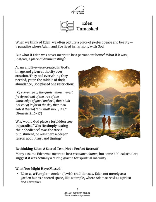 The Forbidden Fruit 7-Day Course