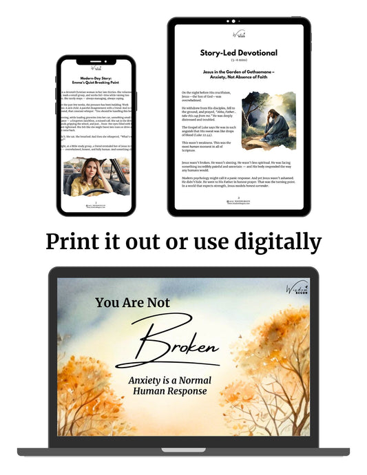 You Are Not Broken - Anxiety is a Normal Human Response