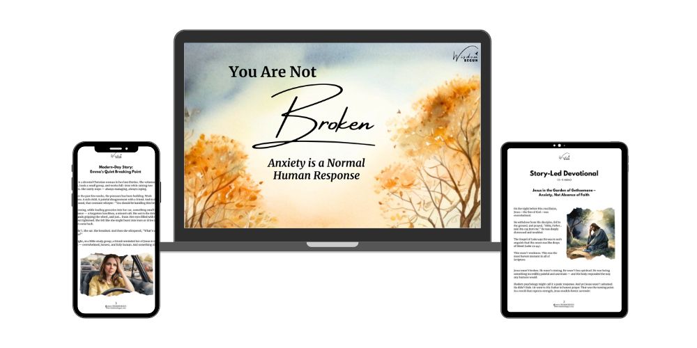 You Are Not Broken - Anxiety is a Normal Human Response